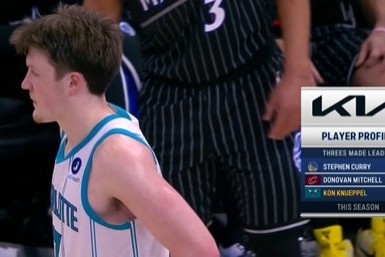 kaiyun 官网-前途无量！本赛季三分球命中数 克尼佩尔146第三 库里&amp;米切尔前二